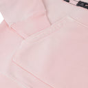 Silver/Pink Amiri MA Bar Applique Hoodie