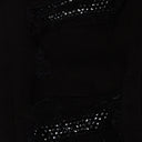 Overdyed Black Crystal Thrasher Skinny Jeans