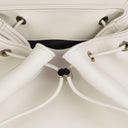 Alabaster Nappa Logo Embroidery Rucksack
