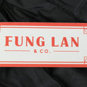 BLACK ZIP OFF TRACK PANTS