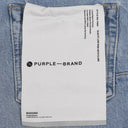 Light Indigo Ripped Flare Jeans