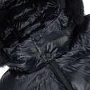 Black/Black Kings Puffer Jacket Shearling