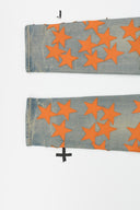 Clay Indigo/Orange Chemist Star Skinny Jeans