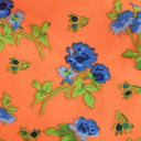 Orange Printed Doll Dress