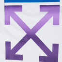 White Slim-Fit Gradient S/S T-Shirt