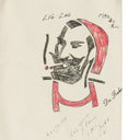 Almond Zig Zag Sketch Sweatpants