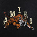 Black Vintage Tiger Varsity Hoodie