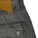 Gray Denim Pants