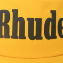 Yellow Twill Logo Baseball Cap