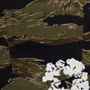 Multicolor Tiger Camo Cotton Wreath Shorts