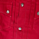 Red Denim Jacket