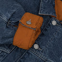 x Martine Rose Washed Blue Reversible Trucker Jacket