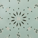 Frosty Green Bandana Weekender Bag