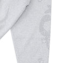 Grey Rhinestone Beluga Hoodie