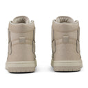 Beige Crystal Skel Top Hi Sneakers