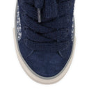 Blue Oblique Jacquard B33 Spin Sneakers
