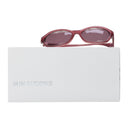 BURGUNDY WESLEY SUNGLASSES