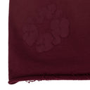 Maroon Mono Wreath Sweatshorts 'Beet Root'