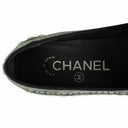 Grey Denim Cap Toe Logo Oxfords
