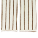 Cream Stitch Track Flare