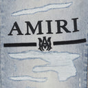 Stone Indigo MA Bar Logo Straight Jeans