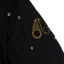 Black/Gold Sainte Flavie Bomber Jacket