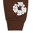 Brown Cotton Wreath Sweatshirt