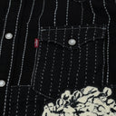 Black Levi's Overdyed Western Button-Up