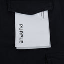 Black Cotton Cargo Pants