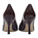 PURPLE SLIP ON PUMPS