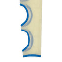 Blue Scalloped No Time Left Top