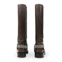 Brown Leather Riding Boots