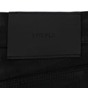 Black Coated Cargo Flare Jeans