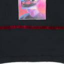 BLACK LOGO ZIP HOODIE