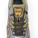 White / Khaki Gel-Quantum Kinetic Sneakers