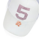 White WHITE TRUCKER HAT