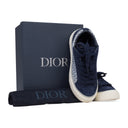 Blue Oblique Jacquard B33 Spin Sneakers