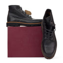 Black 1000 Mile Plain Toe Rugged Boot