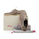 BROWN LOW TOP OXFORDS