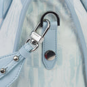 Baby Blue Jacquard Tie Dye Weekender Bag