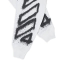 White Spray Arrow Hoodie