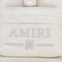 Alabaster Nappa Logo Embroidery Rucksack