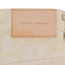 Antique White Jacquard Cargo Shorts