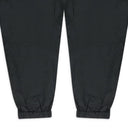 BLACK ZIP OFF TRACK PANTS