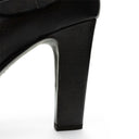 BROWN ANKLE STRAP HEELS