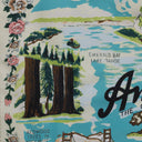 Black California Hawaiian Hoodie