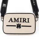 Natural/Black Canvas Embroidery Camera Case