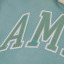 Sea Blue Vintage Oversized Hoodie