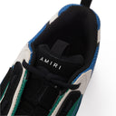 Black/Teal Bone Runner Sneakers