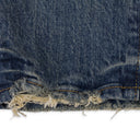Mid Indigo Vintage Heavy Patch Repair Skinny Jeans